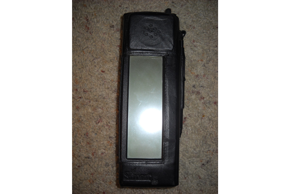 Production first smartphone Simon personal communicator